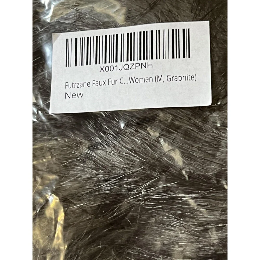 FutrZane Hat Beret Womens Medium Faux Fur Handmade Europe Polyester